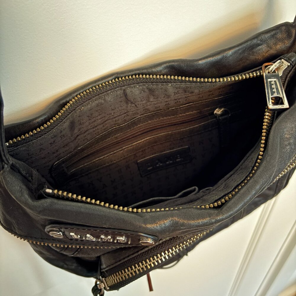 L.A.M.B Leather Crossbody Bag - Picture 8 of 12